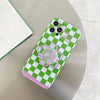 green checkered iphone case boogzel apparel
