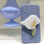 flower blue iphone case boogzel apparel