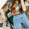 floral short sleeve shirt boogzel apparel