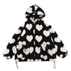 heart hooded jacket boogzel apparel