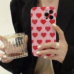 heart pattern iphone case boogzel apparel