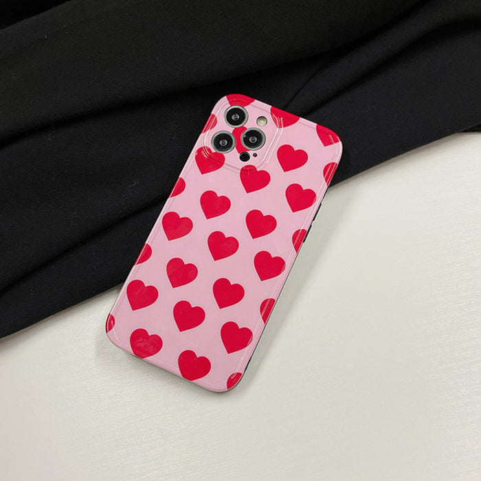 heart print iphone case boogzel apparel