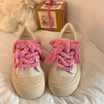heart embroidery sneakers boogzel clothing