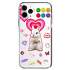 pink rabbit iphone case boogzel apparel