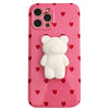 heart bear iphone case boogzel apparel