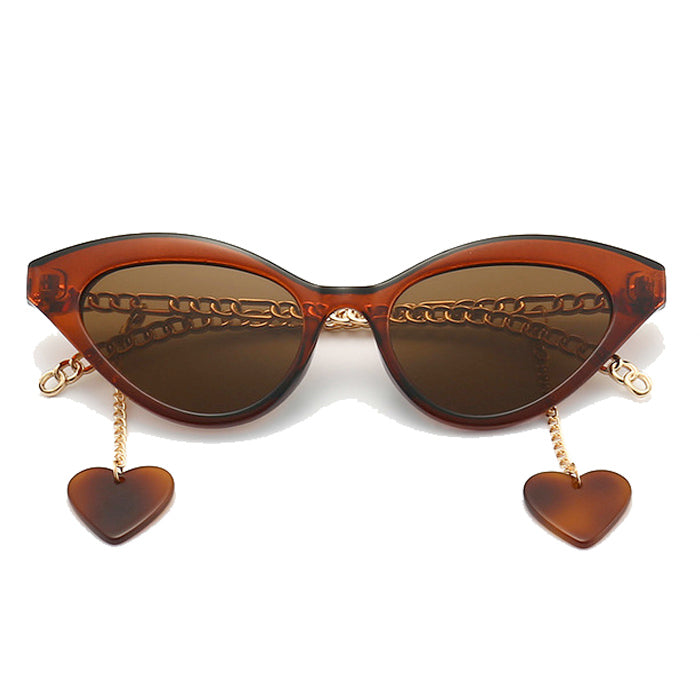 cat eye aesthetic sunglasses boogzel apparel
