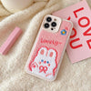 rabbit plush iphone case shop