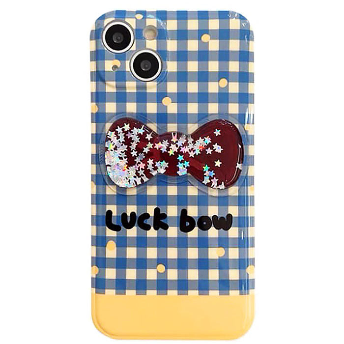 bow plaid iphone case boogzel apparel