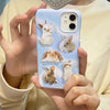 aesthetic rabbit iphone case boogzel apparel