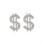 dollar earrings boogzel apparel