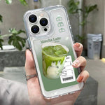 Matcha Latte iPhone Case boogzel clothing