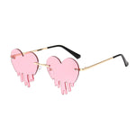 pink heart glasses boogzel apparel