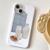 milk and donut iphone case boogzel apparel