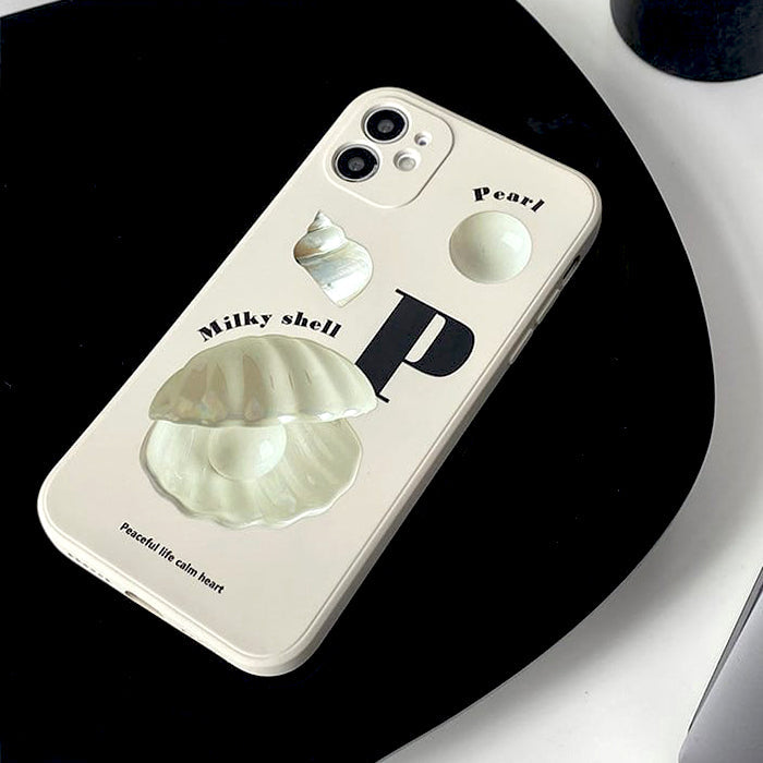 aesthetic sea shell iphone case boogzel apparel