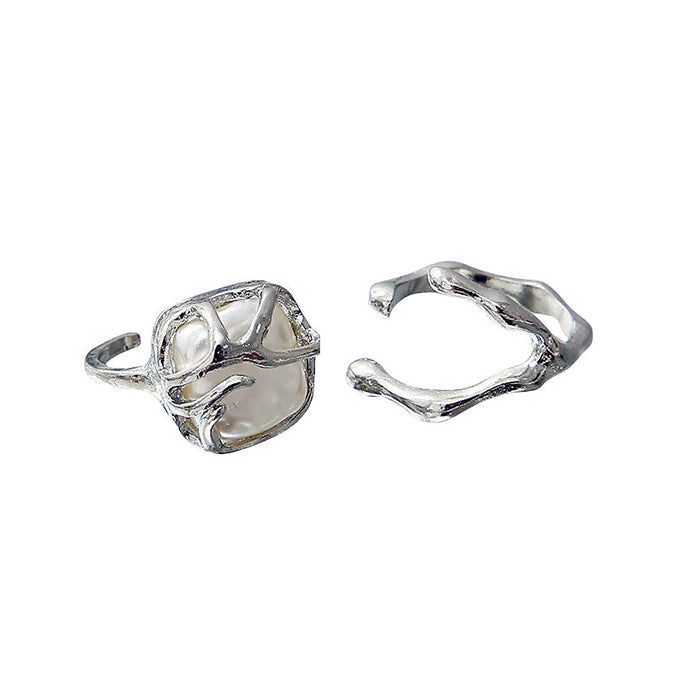 minimalist aesthetic ring set boogzel apparel