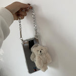 iphone case with bear chain boogzel apparel