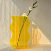 Modern Abstract aesthetic Acrylic Vase boogzel apparel
