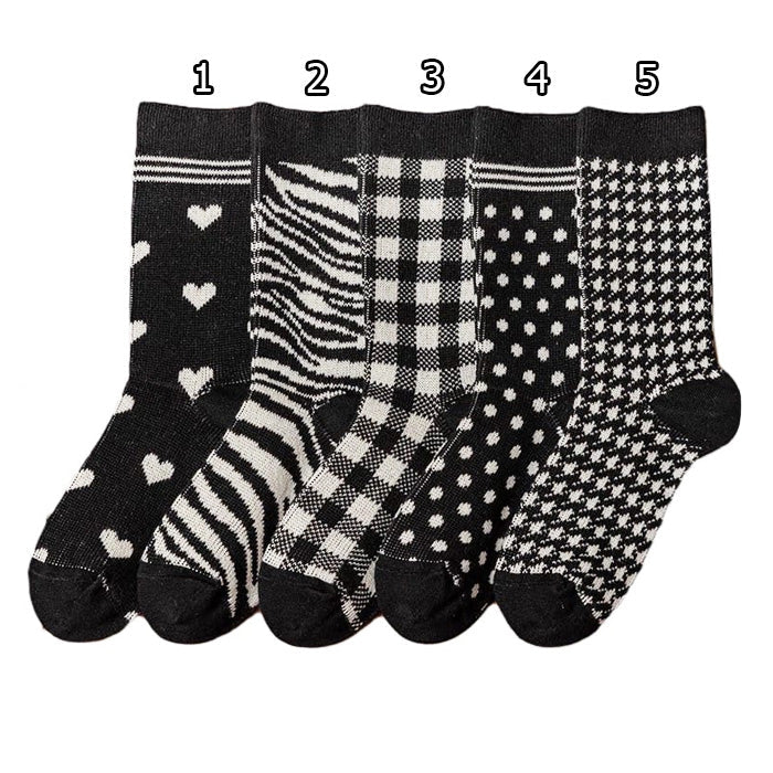 black and white socks boogzel apparel