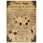 Moon Magic vintage poster boogzel apparel
