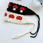 Mushroom Crochet Headband