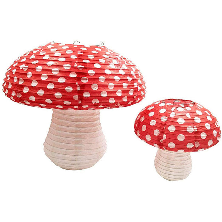 Mushroom Shaped Paper Lanterns boogzel apparel