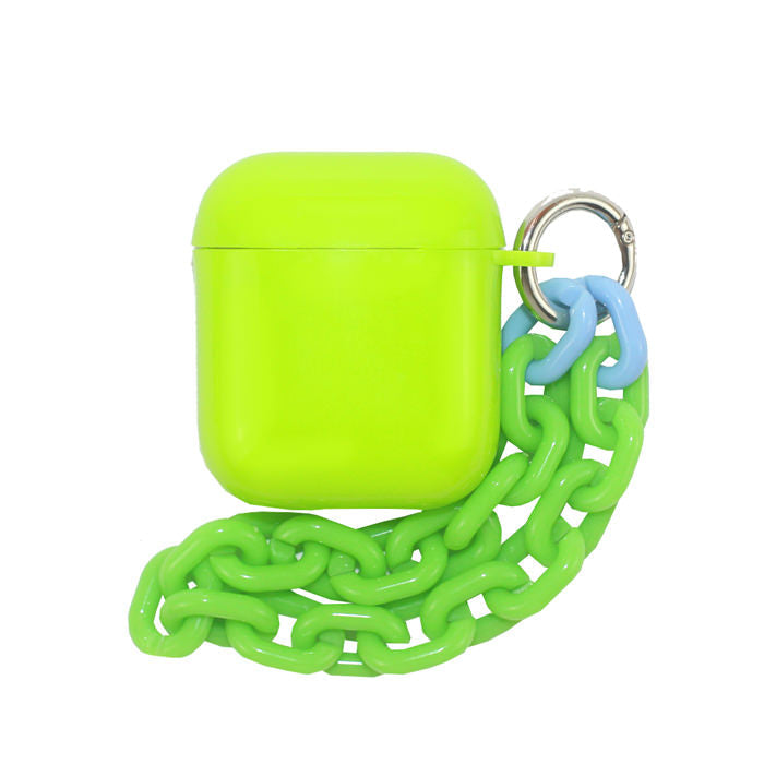 neon green airpods case boogzel apparel