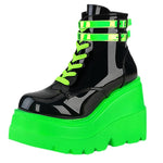 Neon Tornado Platform Boots