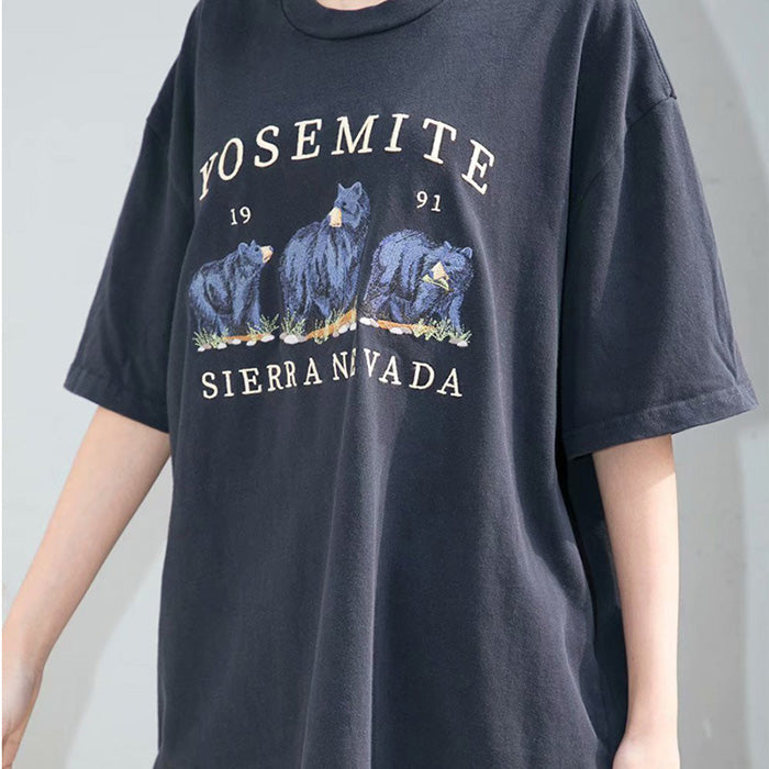yosemite 1991 sierra nevada bear t-shirt