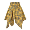 yellow plaid skirt boogzel apparel