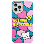 nothing is impossible iphone case boogzel apparel
