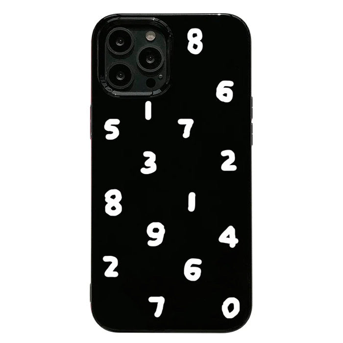 numerical iphone case boogzel apparel