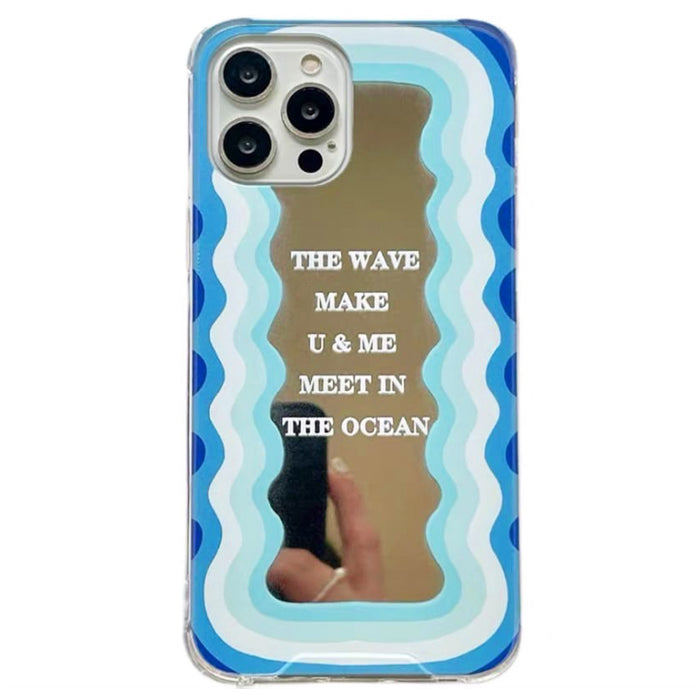 blue waves iphone case boogzel apparel
