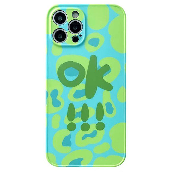 ok green iphone case boogzel apparel
