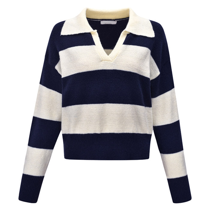 old money striped sweater boogzel apparel