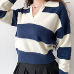 old money striped pullover boogzel apparel