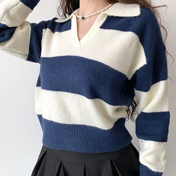 old money striped pullover boogzel apparel