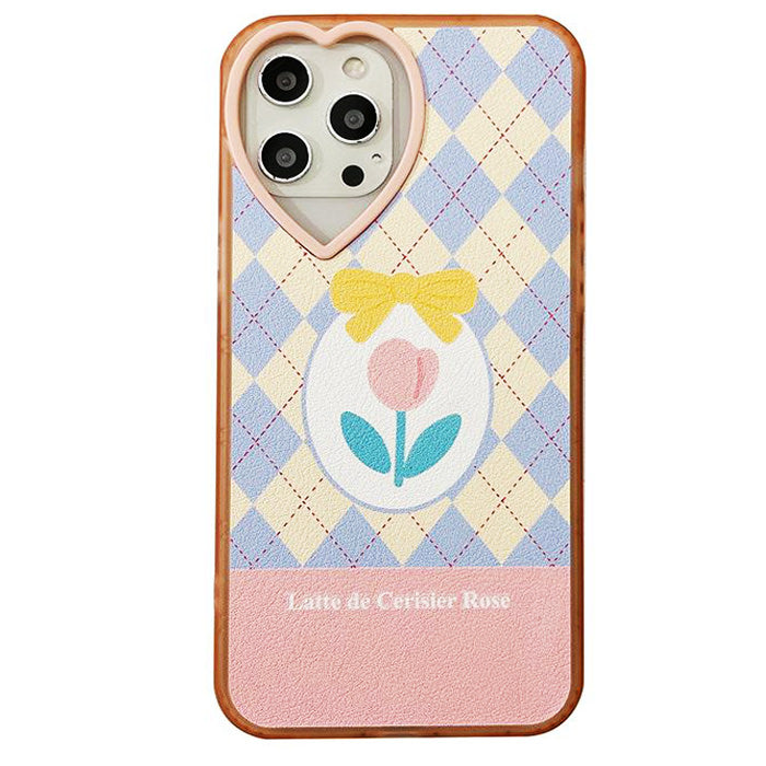 pastel argyle iphone case boogzel apparel