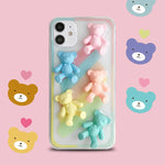 Pastel Bears IPhone Case boogzel apparel