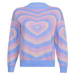 Pastel Heart Sweater