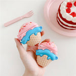 3d ice cream airpods case boogzel apparel