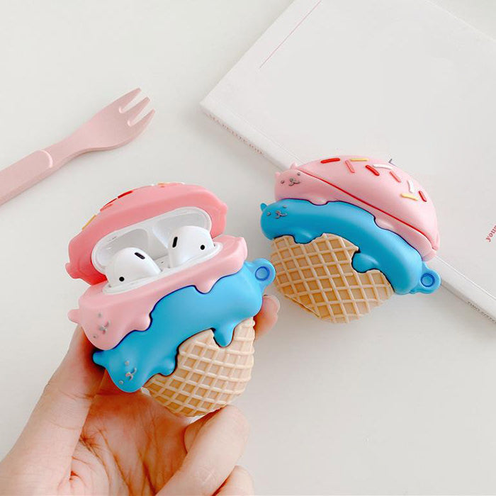 pastel ice cream airpods case boogzel apparel