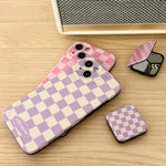 aesthetic checkered iphone case boogzel apparel