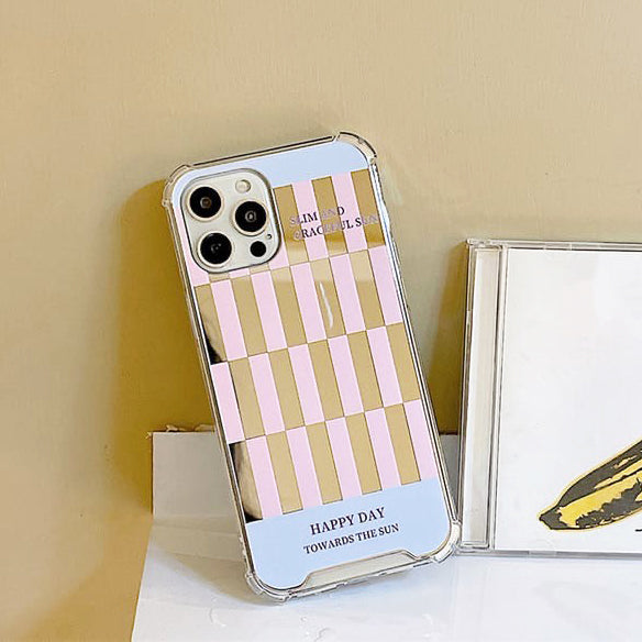 pastel striped iphone case boogzel apparel