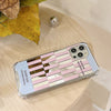 pastel stripes iphone case boogzel apparel