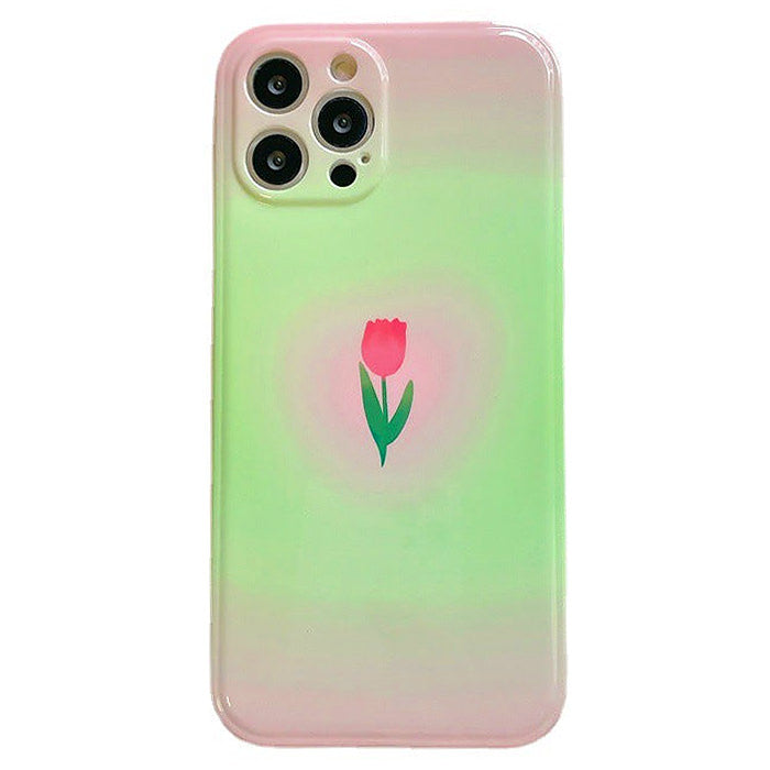 pastel tulip iphone case boogzel apparel