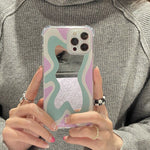 pastel waves iphone case boogzel apparel