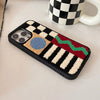 patchwork embroidery iphone case boogzel apparel