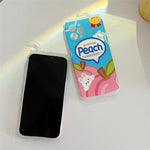 peach drink iphone case boogzel apparel