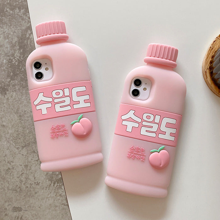 peach water bottle iphone case shop