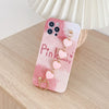 aesthetic pink iphone case boogzel apparel